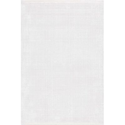 SAFAVIEH Geometryczny dywan do salonu, jadalni, sypialni – kolekcja Whisper, krótkie runo, kość słoniowa, 91 x 152 cm SAFAVIEH Geometryczny dywan do salonu, jadalni, sypialni – kolekcja Whisper, krótkie runo, kość słoniowa, 91 x 152 cm