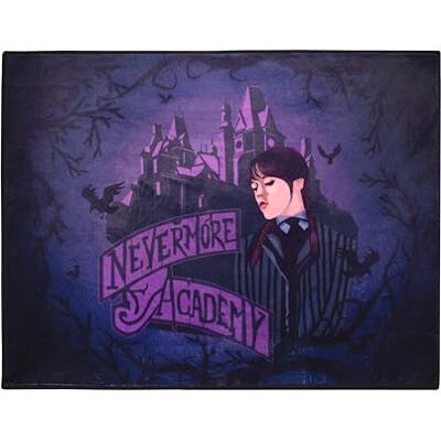 SD TOYS Dywan do wnętrz Nevermore Academy Wednesday wymiary 80 x 60 cm SD TOYS Dywan do wnętrz Nevermore Academy Wednesday wymiary 80 x 60 cm