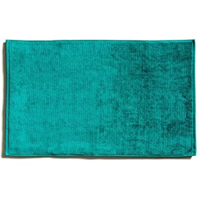 Möve Bamboo Luxe dywanik łazienkowy 50 x 80 cm z 50% bawełny / 50% wiskozy z celulozy bambusowej, Ocean Möve Bamboo Luxe dywanik łazienkowy 50 x 80 cm z 50% bawełny / 50% wiskozy z celulozy bambusowej, Ocean