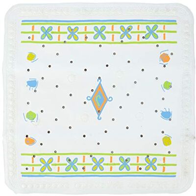 Spirella antypoślizgowy dywan AVIGNON MULT. 55 x 55 1238266, biały, standard. Spirella antypoślizgowy dywan AVIGNON MULT. 55 x 55 1238266, biały, standard.