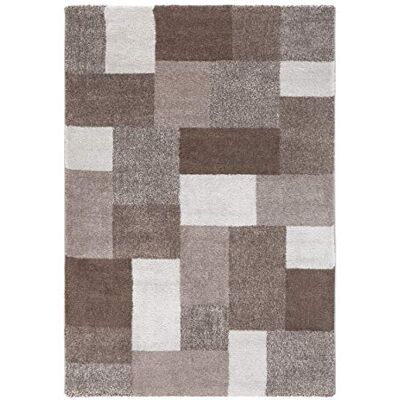 andiamo Colmar designerski dywan z krótkim włosiem, do salonu, w skrzynce, wzór 133 x 190 cm – beżowy andiamo Colmar designerski dywan z krótkim włosiem, do salonu, w skrzynce, wzór 133 x 190 cm – beżowy