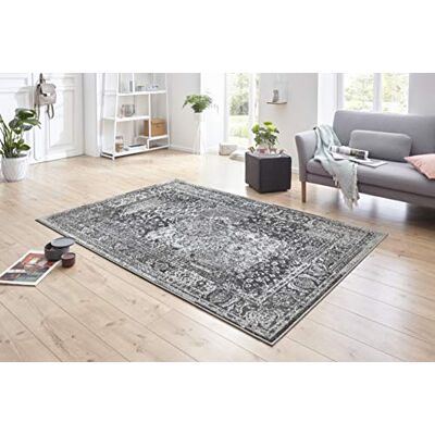 HANSE Home Designerski welurowy dywan Plume szary niebieski, 160 x 230 cm HANSE Home Designerski welurowy dywan Plume szary niebieski, 160 x 230 cm