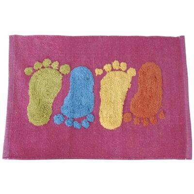 MSV 140501 dywan, bawełna, motyw: nóżka, 80 x 50 x 0,1 cm MSV 140501 dywan, bawełna, motyw: nóżka, 80 x 50 x 0,1 cm