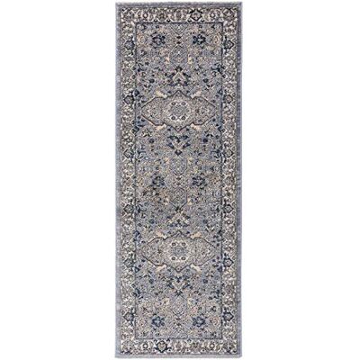 benuta CLASSIC Bieżnik na korytarz Sinan ciemnoszary 80x240 cm benuta CLASSIC Bieżnik na korytarz Sinan ciemnoszary 80x240 cm