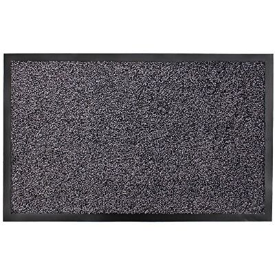 JVL Admiral Barrier wycieraczka z mikrofibry, węgiel drzewny, 60 x 90 cm JVL Admiral Barrier wycieraczka z mikrofibry, węgiel drzewny, 60 x 90 cm