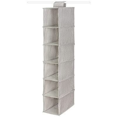 Organizer do szafy COMPACTOR - 30x18x94 cm, 6 przegródek, szary - Organizer Organizer do szafy COMPACTOR - 30x18x94 cm, 6 przegródek, szary - Organizer