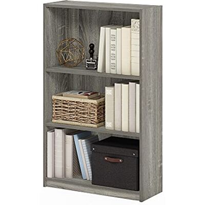 Regał FURINNO Jaya Prosty Domowy z 3 Poziomami - Libreria Regał FURINNO Jaya Prosty Domowy z 3 Poziomami - Libreria
