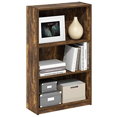 Furinno Jaya Simply Home Regulowana Półka na Książki - Regał Furinno Jaya Simply Home Regulowana Półka na Książki - Regał