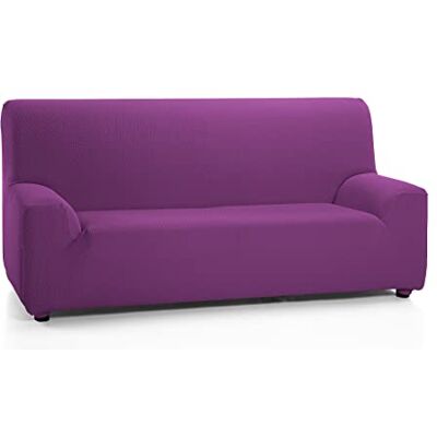 Martina Home Túnez, elastyczny pokrowiec na sofę, materiał, fioletowy (kardynał), 2-osobowa (120 do 170 cm) Martina Home Túnez, elastyczny pokrowiec na sofę, materiał, fioletowy (kardynał), 2-osobowa (120 do 170 cm)