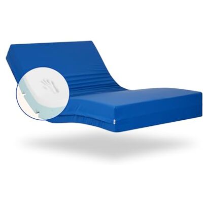 Geriafy Materac z pianki memory Professional V3, 15 cm wysokości, wodoszczelny pokrowiec, nadaje się do elektrycznie regulowanych stelaży (90 x 200 cm) Geriafy Materac z pianki memory Professional V3, 15 cm wysokości, wodoszczelny pokrowiec, nadaje się do elektrycznie regulowanych stelaży (90 x 200 cm)