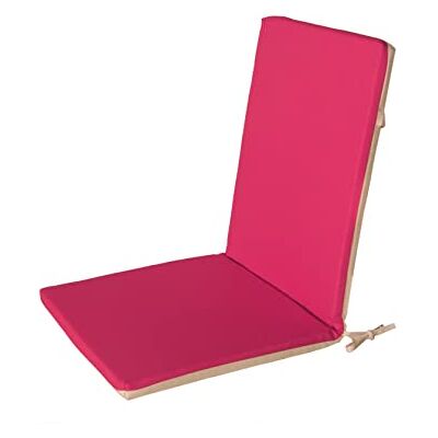 Atout Ciel Dwukolorowa poduszka na fotel outdoorowy z wodoodpornej tkaniny 90x40cm, 4 warianty Atout Ciel Dwukolorowa poduszka na fotel outdoorowy z wodoodpornej tkaniny 90x40cm, 4 warianty