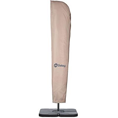 Sekey 30024086 Pokrowiec Ochronny na Parasol Przeciwsłoneczny, 100% Poliester, Kolor Taupe Sekey 30024086 Pokrowiec Ochronny na Parasol Przeciwsłoneczny, 100% Poliester, Kolor Taupe