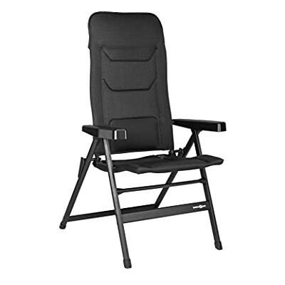 BRUNNER Small Rebel Pro (S-M-L) krzesło składane na kemping, do ogrodu, na taras, aluminium, 5 pozycji regulowanych, do 150 kg, wysokie oparcie, czarne lub niebieskie, antracytowe BRUNNER Small Rebel Pro (S-M-L) krzesło składane na kemping, do ogrodu, na taras, aluminium, 5 pozycji regulowanych, do 150 kg, wysokie oparcie, czarne lub niebieskie, antracytowe