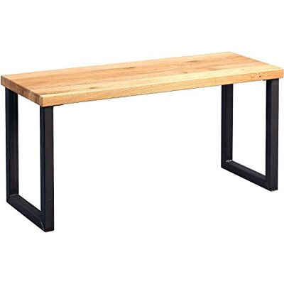 M2 Kollektion HomeTrends4You 802022 ławka do siedzenia, drewno, dziki dąb, 80 x 30 x 40 cm M2 Kollektion HomeTrends4You 802022 ławka do siedzenia, drewno, dziki dąb, 80 x 30 x 40 cm