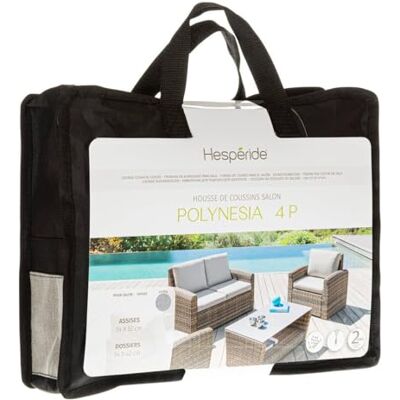 HESPERIDE Hespéride Poszewka na poduszkę do Lounge Polynesia 4-osobowa Naturae z poliestru HESPERIDE Hespéride Poszewka na poduszkę do Lounge Polynesia 4-osobowa Naturae z poliestru