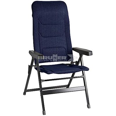 BRUNNER SMALL Rebel Pro (S-M-L) krzesło składane na kemping, do ogrodu, na taras, aluminium, 5 pozycji regulowanych, do 150 kg, wysokie oparcie, czarne lub niebieskie, ciemnoniebieskie BRUNNER SMALL Rebel Pro (S-M-L) krzesło składane na kemping, do ogrodu, na taras, aluminium, 5 pozycji regulowanych, do 150 kg, wysokie oparcie, czarne lub niebieskie, ciemnoniebieskie
