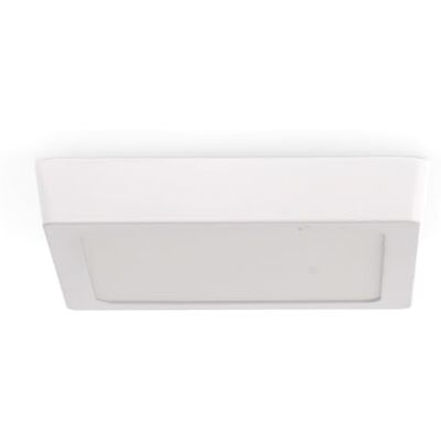 M Ledme Lampa sufitowa Slim Series Square 12 W, 1200 lm, zimne światło (6000 K), lampa sufitowa IP20, idealna do kuchni, sypialni, łazienki, LM5250. M Ledme Lampa sufitowa Slim Series Square 12 W, 1200 lm, zimne światło (6000 K), lampa sufitowa IP20, idealna do kuchni, sypialni, łazienki, LM5250.