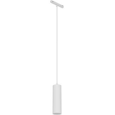 EGLO akcesoria do systemu szyn Easy Track, adapter lamp wiszących, zawieszenie szyny, akcesorium oświetlenia sufitowego, biały plastik, oprawka GU10 EGLO akcesoria do systemu szyn Easy Track, adapter lamp wiszących, zawieszenie szyny, akcesorium oświetlenia sufitowego, biały plastik, oprawka GU10