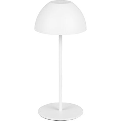 RL LIVE YOUR LIGHT Reality Leuchten Ortiz R55601131 lampa stołowa LED z akumulatorem zewnętrznym, tworzywo sztuczne białe matowe, w zestawie 2 W LED, On/Off Touch RL LIVE YOUR LIGHT Reality Leuchten Ortiz R55601131 lampa stołowa LED z akumulatorem zewnętrznym, tworzywo sztuczne białe matowe, w zestawie 2 W LED, On/Off Touch