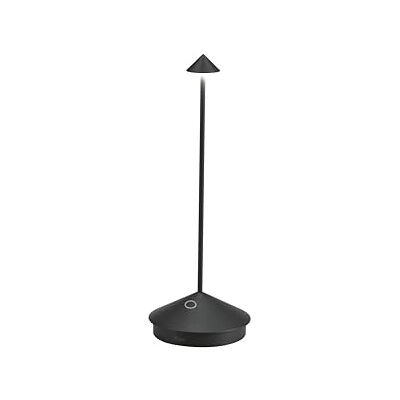 Zafferano , Lampa Pina, Bezprzewodowa Zasilana Akumulatorowo Lampa Stołowa ze Sterowaniem Dotykowym, do Użytku Wewnętrznego i Zewnętrznego, Ściemniacz, 2200-3000 K, Wysokość 29 cm, Kolor Czarny Zafferano , Lampa Pina, Bezprzewodowa Zasilana Akumulatorowo Lampa Stołowa ze Sterowaniem Dotykowym, do Użytku Wewnętrznego i Zewnętrznego, Ściemniacz, 2200-3000 K, Wysokość 29 cm, Kolor Czarny