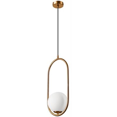 LAMKUR Lampa wisząca na sznurku AMBER 1xG9/5W/230V LAMKUR Lampa wisząca na sznurku AMBER 1xG9/5W/230V