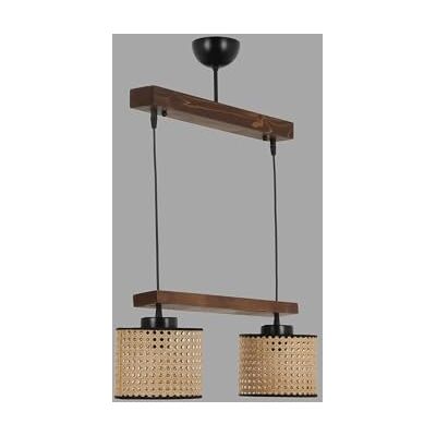Opviq Nadysha - Drewniana lampa wisząca - E27 Max 60W Opviq Nadysha - Drewniana lampa wisząca - E27 Max 60W