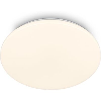 BRILONER Lampa sufitowa LED do łazienki, ciepła biel, ochrona przed kurzem i zachlapaniem, 24 W, 2600 lm, lampa sufitowa, kuchnia, toaleta, 35 x 5,5 cm, biała BRILONER Lampa sufitowa LED do łazienki, ciepła biel, ochrona przed kurzem i zachlapaniem, 24 W, 2600 lm, lampa sufitowa, kuchnia, toaleta, 35 x 5,5 cm, biała