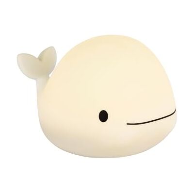 EGLO Castellino Lampka nocna LED na baterie, lampa stołowa, dekoracja do pokoju dziecięcego, dla dziewczynki i chłopca, niemowląt, dotykowa, biała, ciepła biel, RGB, wieloryb EGLO Castellino Lampka nocna LED na baterie, lampa stołowa, dekoracja do pokoju dziecięcego, dla dziewczynki i chłopca, niemowląt, dotykowa, biała, ciepła biel, RGB, wieloryb