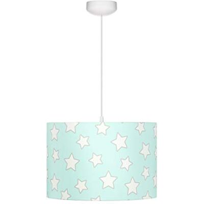 LAMPS & COMPANY Lampa wisząca miętowa gwiazdy LAMPS & COMPANY Lampa wisząca miętowa gwiazdy
