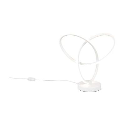 RL LIVE YOUR LIGHT Reality Leuchten lampa stołowa LED Lando R53591131, metal biały matowy, w zestawie 8 W LED, 4000 K RL LIVE YOUR LIGHT Reality Leuchten lampa stołowa LED Lando R53591131, metal biały matowy, w zestawie 8 W LED, 4000 K