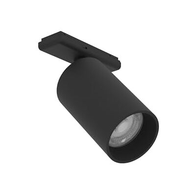 EGLO Reflektor LED do systemu szyn Track Plus, regulowany, akcesorium do szyny sufitowej, czarny plastik, ciepłe i zimne światło, Ø 5,8 cm EGLO Reflektor LED do systemu szyn Track Plus, regulowany, akcesorium do szyny sufitowej, czarny plastik, ciepłe i zimne światło, Ø 5,8 cm