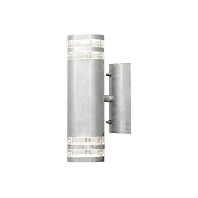 Konstsmide Lampa ścienna Modena galwanizowana nowoczesna zewnętrzna oprawa GU10 7516-320 srebrna Konstsmide Lampa ścienna Modena galwanizowana nowoczesna zewnętrzna oprawa GU10 7516-320 srebrna