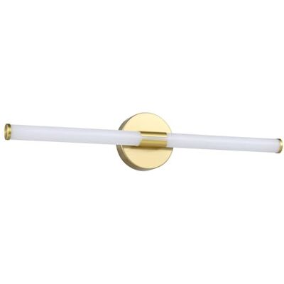 EGLO LED lampa do lustra Ramola, oświetlenie łazienkowa, metalowa w mosiądzu i białym plastiku, ciepłe i zimne światło, IP44, dł. 60 cm EGLO LED lampa do lustra Ramola, oświetlenie łazienkowa, metalowa w mosiądzu i białym plastiku, ciepłe i zimne światło, IP44, dł. 60 cm