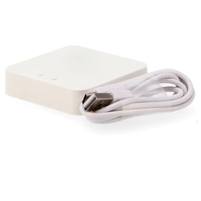 Levitantes Port urządzenie 2,4 GHz białe, wymiary 63x63x15 mm, waga 678 g, idealne do montażu na taśmach LED 12 V i 24 V.* Levitantes Port urządzenie 2,4 GHz białe, wymiary 63x63x15 mm, waga 678 g, idealne do montażu na taśmach LED 12 V i 24 V.*