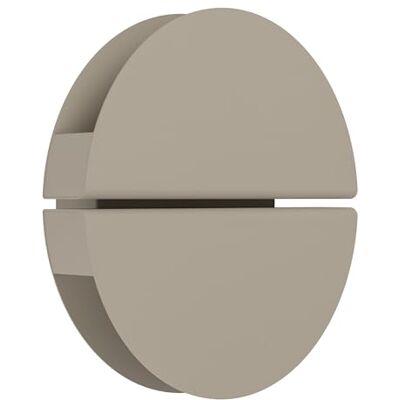 EGLO LED lampa ścienna Pianosa, oświetlenie do sypialni z pośrednim światłem, metalowa, piaskowa, ciepłe i zimne światło, Ø 18 cm EGLO LED lampa ścienna Pianosa, oświetlenie do sypialni z pośrednim światłem, metalowa, piaskowa, ciepłe i zimne światło, Ø 18 cm