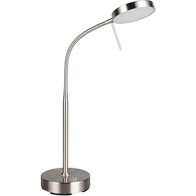 TRIO Reality R54561107 Mat nikkelowa lampa biurkowa - Lampa biurkowa TRIO Reality R54561107 Mat nikkelowa lampa biurkowa - Lampa biurkowa