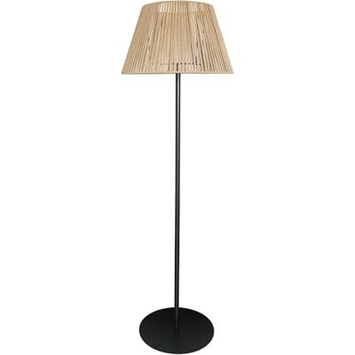 Lumisky Bezprzewodowa lampa podłogowa LED, biała, wielokolorowa, ściemnialna lampa podłogowa TALL RAFFY, naturalna lina, H170cm, z pilotem zdalnego sterowania Lumisky Bezprzewodowa lampa podłogowa LED, biała, wielokolorowa, ściemnialna lampa podłogowa TALL RAFFY, naturalna lina, H170cm, z pilotem zdalnego sterowania