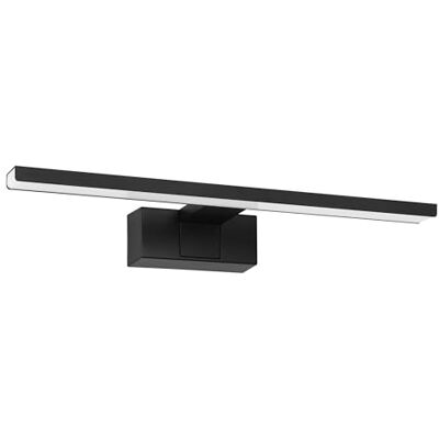 EGLO LED lampa do lustra Conettilla, do łazienki, aluminium czarne i biały plastik, światło ciepłe i zimne, IP44, długość 40 cm EGLO LED lampa do lustra Conettilla, do łazienki, aluminium czarne i biały plastik, światło ciepłe i zimne, IP44, długość 40 cm
