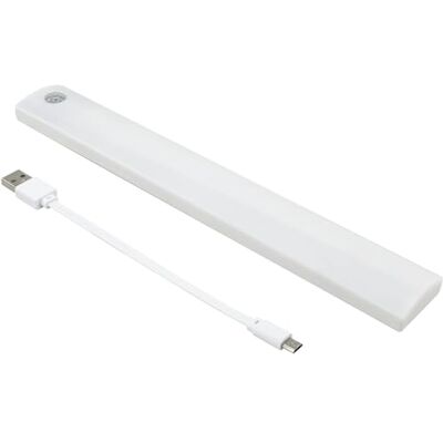 Ansmann Lampa podszafkowa M, ładowalna lampa z czujnikiem ruchu, różne temperatury barwowe, idealna do szafek, kuchni, łazienki, szuflady, korytarza, schodów lub lady, ładowanie przez micro USB Ansmann Lampa podszafkowa M, ładowalna lampa z czujnikiem ruchu, różne temperatury barwowe, idealna do szafek, kuchni, łazienki, szuflady, korytarza, schodów lub lady, ładowanie przez micro USB