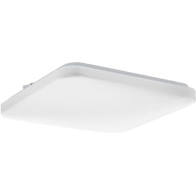 EGLO Lampa sufitowa LED Frania-IP, łazienkowa oprawa podsufitowa oprawa podsufitowa z białego metalu i tworzywa sztucznego ciepła biel neutralna zimna IP44 33 x cm EGLO Lampa sufitowa LED Frania-IP, łazienkowa oprawa podsufitowa oprawa podsufitowa z białego metalu i tworzywa sztucznego ciepła biel neutralna zimna IP44 33 x cm