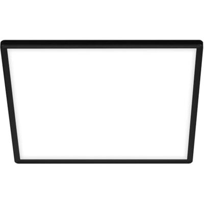 BRILONER Lampy panel LED, lampa sufitowa, lampa sufitowa z efektem podświetlenia, 18 W, 2400 lumenów, 4000 K, biało-czarna, kwadratowa, 29,3 x 29,3 cm 7156-415 BRILONER Lampy panel LED, lampa sufitowa, lampa sufitowa z efektem podświetlenia, 18 W, 2400 lumenów, 4000 K, biało-czarna, kwadratowa, 29,3 x 29,3 cm 7156-415