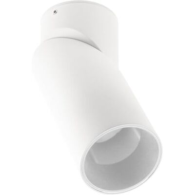 GTV Reflektor sufitowy VIRGO, gniazdo GU10, nowoczesna konstrukcja cylindryczna, maks. 20 W, aluminiowa oprawa, do oświetlenia akcentującego wewnątrz, biała GTV Reflektor sufitowy VIRGO, gniazdo GU10, nowoczesna konstrukcja cylindryczna, maks. 20 W, aluminiowa oprawa, do oświetlenia akcentującego wewnątrz, biała