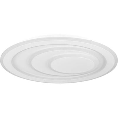 EGLO LED lampa sufitowa Palagiano 1, okrągła lampa sufitowa, oświetlenie sufitowe z metalu i tworzywa sztucznego w kolorze białym, lampa w neutralnej bieli, Ø 48 cm EGLO LED lampa sufitowa Palagiano 1, okrągła lampa sufitowa, oświetlenie sufitowe z metalu i tworzywa sztucznego w kolorze białym, lampa w neutralnej bieli, Ø 48 cm