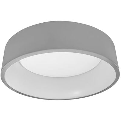 OSRAM SMART+ Matter Cylinder Lampa sufitowa LED Szara 450mm, 24W, 930lm, TW 3000-6500K, WiFi, Alexa, PMMA OSRAM SMART+ Matter Cylinder Lampa sufitowa LED Szara 450mm, 24W, 930lm, TW 3000-6500K, WiFi, Alexa, PMMA