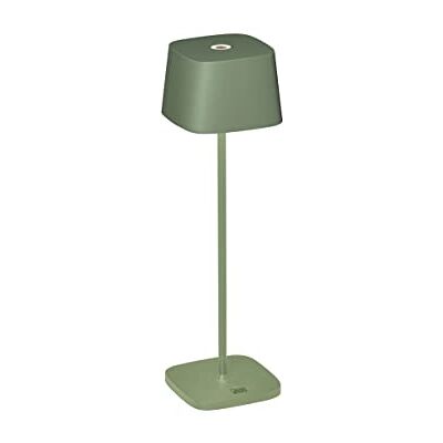 Konstsmide Akumulatorowa lampa stołowa Capri zielono-szara wewnątrz/na zewnątrz 7814-630, miętowa zieleń Konstsmide Akumulatorowa lampa stołowa Capri zielono-szara wewnątrz/na zewnątrz 7814-630, miętowa zieleń