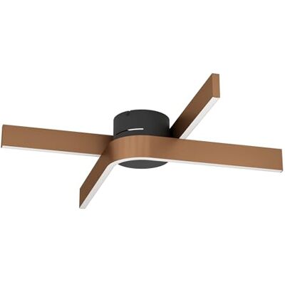 EGLO connect.z Smart-Home LED sufitowa Folcino-Z, ściemnialna, ZigBee, Matter, sterowanie app i głosem Alexa, ciepła-zimna biel, RGB, wygląd brązu EGLO connect.z Smart-Home LED sufitowa Folcino-Z, ściemnialna, ZigBee, Matter, sterowanie app i głosem Alexa, ciepła-zimna biel, RGB, wygląd brązu