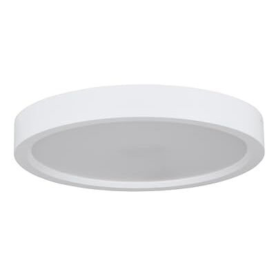 EGLO LED lampa sufitowa Idun-E, okrągła oświetlenie sufitowa do kuchni, oświetlenie biurowa z tworzywa sztucznego biała, światło neutralne, Ø 28,5 cm EGLO LED lampa sufitowa Idun-E, okrągła oświetlenie sufitowa do kuchni, oświetlenie biurowa z tworzywa sztucznego biała, światło neutralne, Ø 28,5 cm
