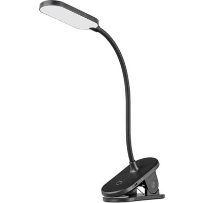 EGLO Raizal lampa LED z klipsem na baterie, lampka nocna, z klipsem na łóżko, z klipsem do czytania, z klipsem na baterie, zimna biel EGLO Raizal lampa LED z klipsem na baterie, lampka nocna, z klipsem na łóżko, z klipsem do czytania, z klipsem na baterie, zimna biel