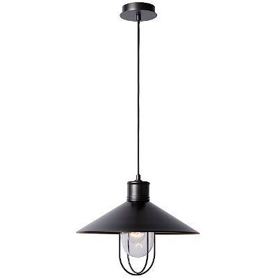 LUCIDE Baarn lampa wisząca E27 szkło przezroczyste 31390/01/15 LUCIDE Baarn lampa wisząca E27 szkło przezroczyste 31390/01/15