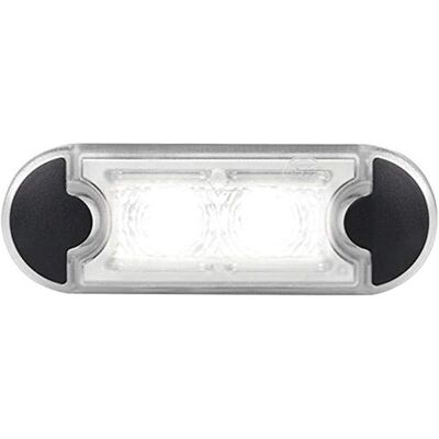 HELLA Lampka otwierania drzwi DuraLED LED 12V / 24V 0.5W Zabudowa Kolor szkła reflektora: przezroczysty Kolor świecenia LED: biały 2XT 980 855-111 HELLA Lampka otwierania drzwi DuraLED LED 12V / 24V 0.5W Zabudowa Kolor szkła reflektora: przezroczysty Kolor świecenia LED: biały 2XT 980 855-111
